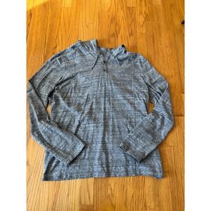 Marc Anthony Mens Heather Gray Long Sleeve Hoodie Pullover Casual Size XL